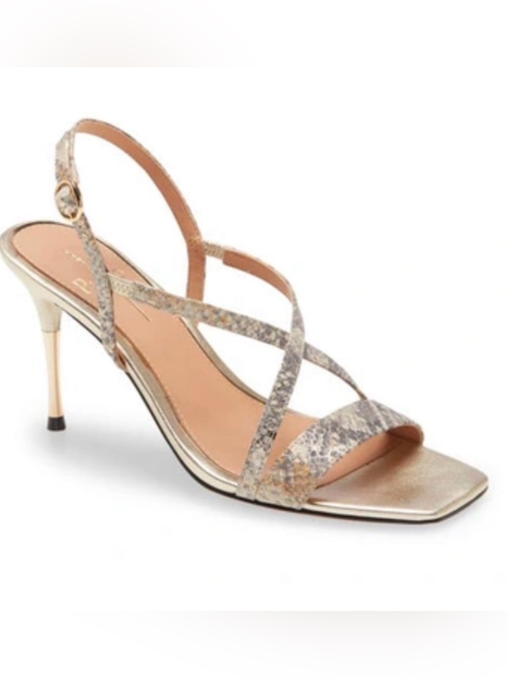 NWT Linea Paolo Hart Strappy Sandal